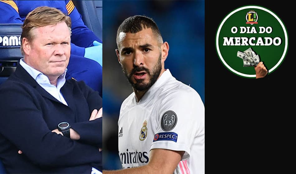 Koeman fala sobre futuro no Barcelona, Real quer renovar com Benzema, Boca sonha com Di María… O resumo do mercado