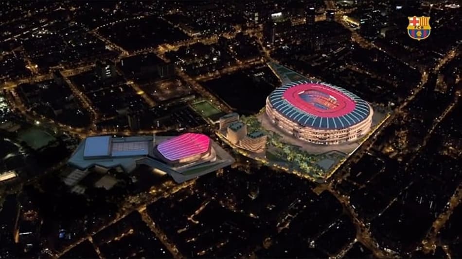 VÍDEO: Barcelona divulga novo vídeo de projeto de modernização do Estádio Camp Nou