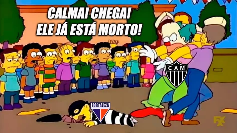 Massacre do Atlético-MG diante do Fortaleza rende memes nas redes sociais; confira