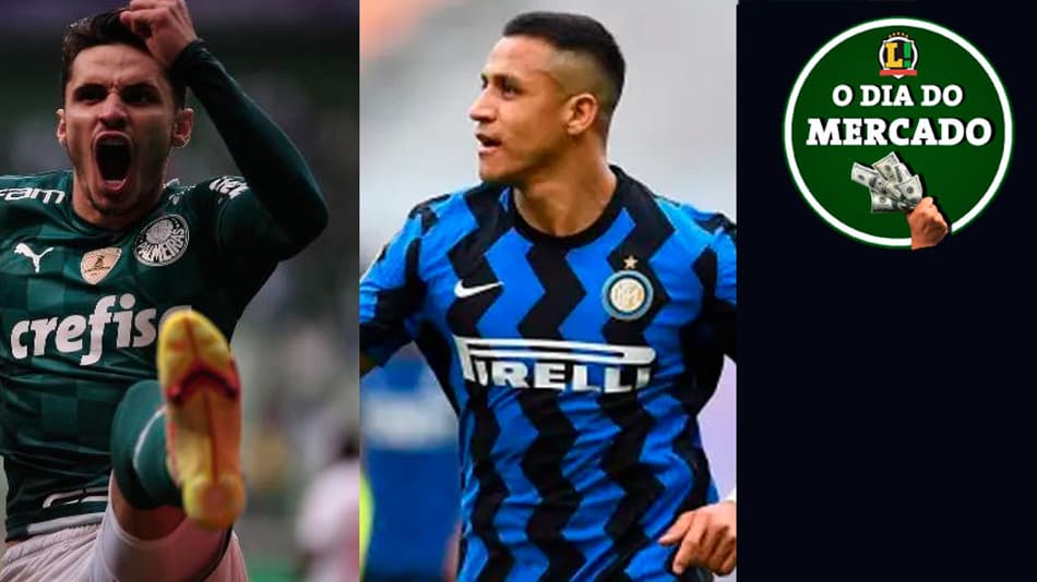 Clube da MLS estuda oferta por Raphael Veiga, Alexis Sánchez é pretendido por clube inglês, Crespo recusa oferta… O Dia do Mercado