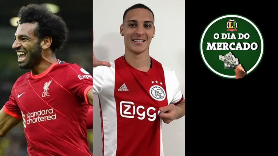 Renovação de Salah tem novo impasse, Guardiola se interessa na contratação de Antony, Jean Mota perto de deixar o Santos… O Dia do Mercado