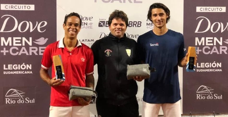 Daniel Silva e Marcondes levam o troféu nas duplas em Rio do Sul (SC)