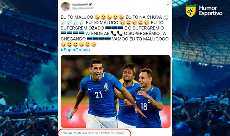 Relembre tweets antigos de torcedores empolgados com o ‘Super Grêmio’
