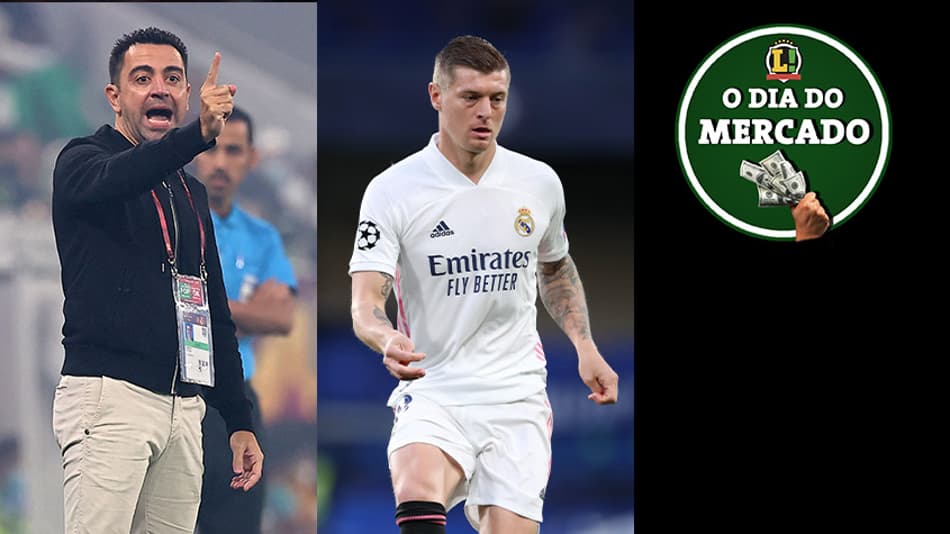 Barcelona anuncia Xavi e busca opções para o ataque, agente fala sobre futuro de Kroos… O Dia do Mercado!