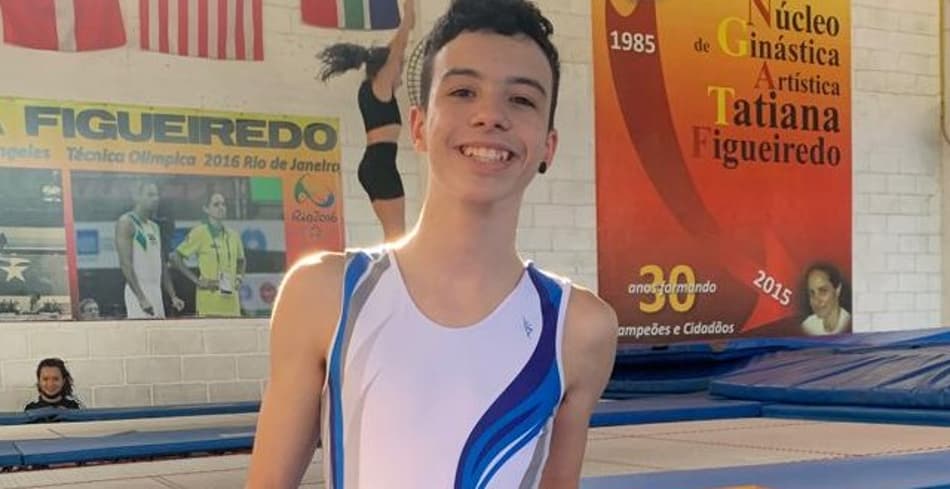 Enzo Fleischhauer: da capoeira às vitórias na ginástica de trampolim