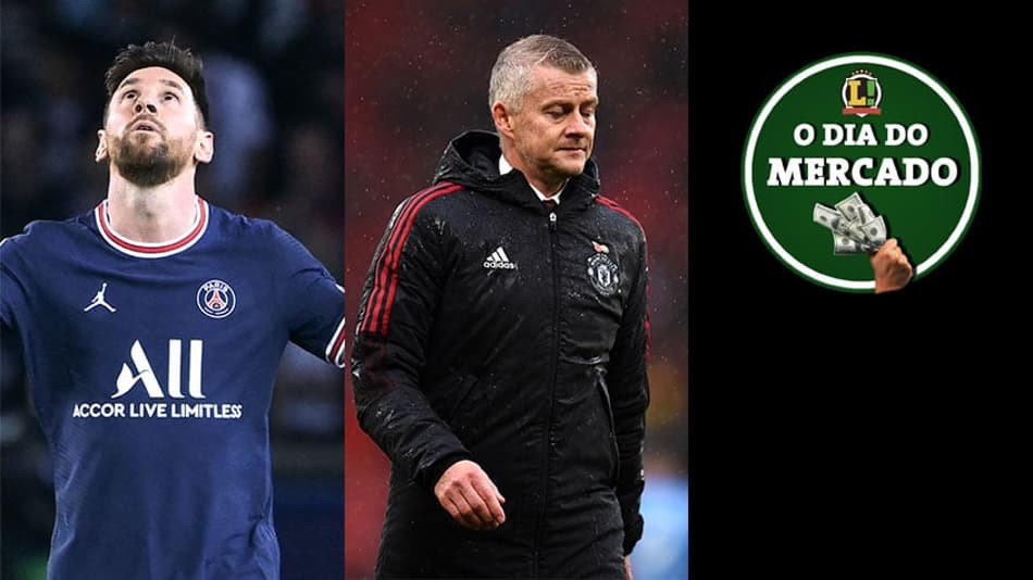 Ídolo do United quer demissão de Solskjaer, Barcelona pode tentar retorno de Messi, Corinthians monitora Paulinho… O Dia do Mercado