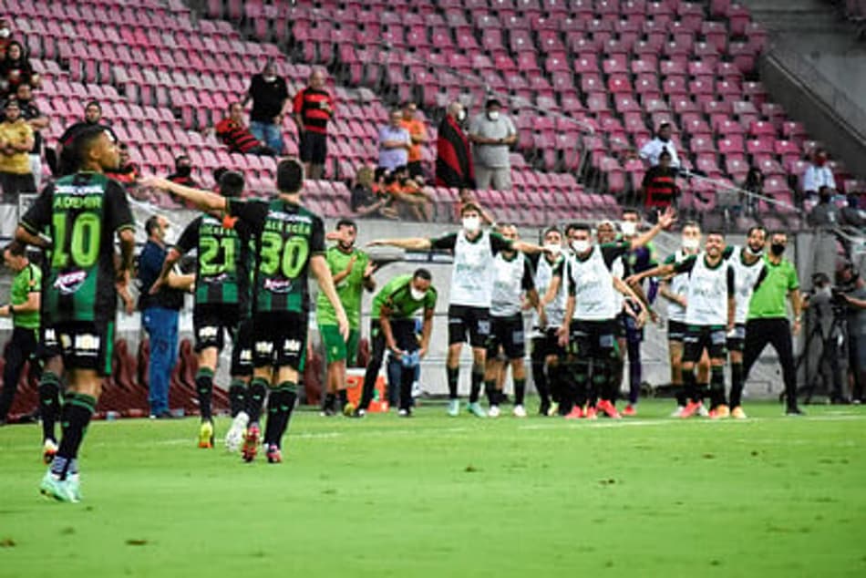 Vídeo: veja os gols da vitória do América-MG sobre o Sport