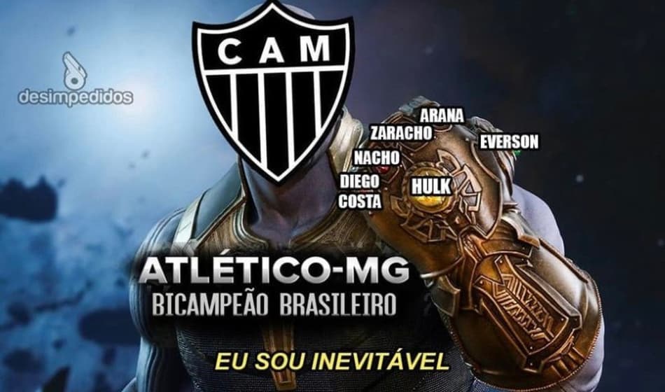 Veja os melhores memes da vitória do Atlético-MG sobre o Corinthians