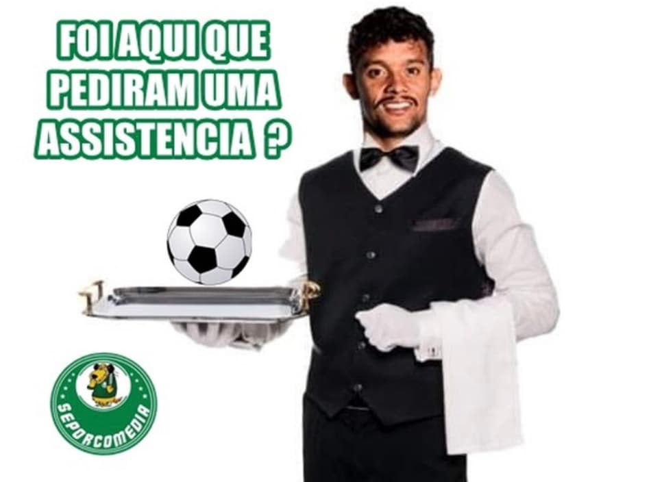 Palmeirenses vibram com goleada e enaltecem dupla em memes: ‘Superaram Xavi e Iniesta’
