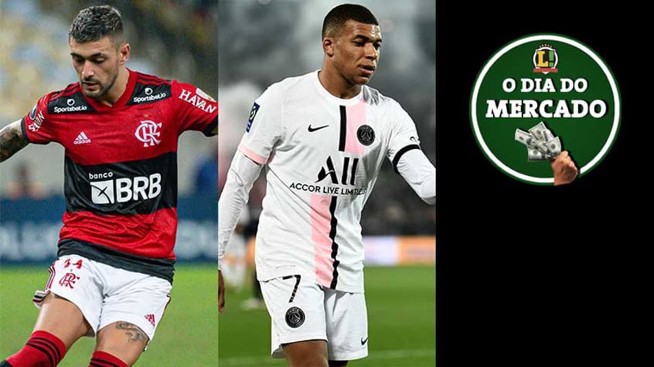 Flamengo encaminha renovação com Arrascaeta, Real Madrid planeja nova proposta por Mbappé, Xavi estuda reforços para o Barça… O Dia do Mercado!
