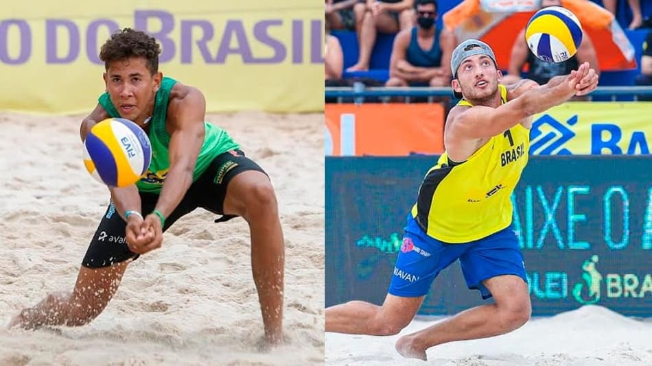 Boleiros ganham chances e se tornam promessas do vôlei de praia brasileiro
