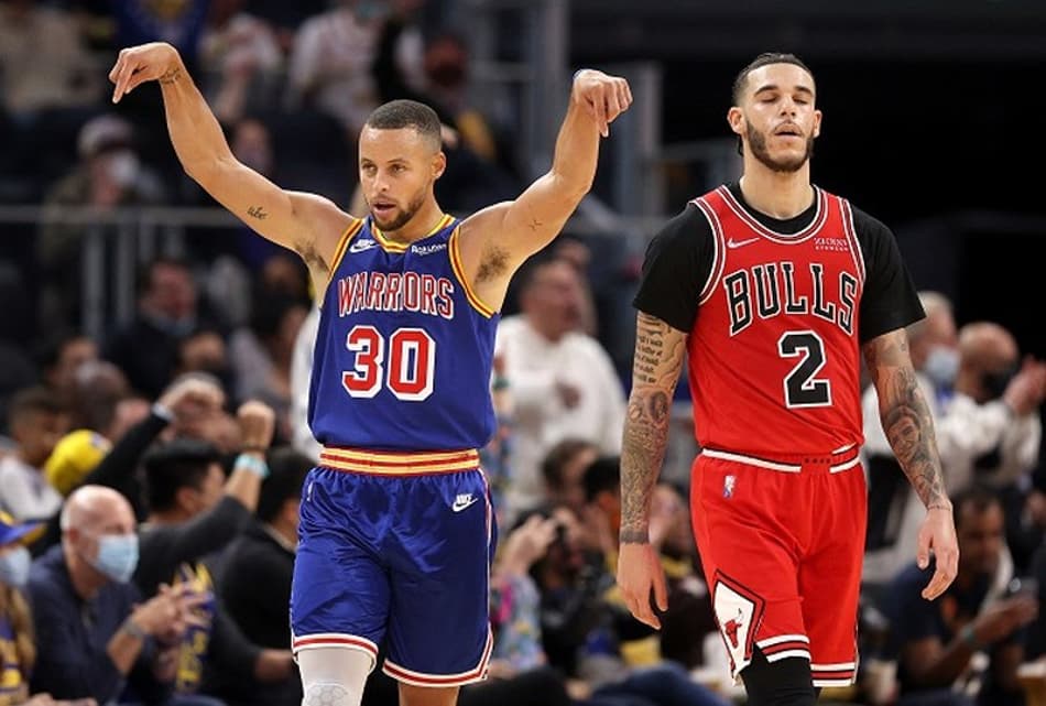 Stephen Curry faz 40 e Warriors atropela Bulls em casa