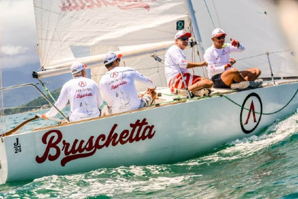Barco Bruschetta no Troféu das Ilhas