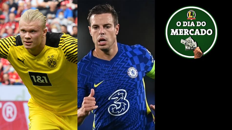 Borussia planeja aumentar salário de Haaland, Barcelona se interessa por zagueiro do Chelsea… O Dia do Mercado!
