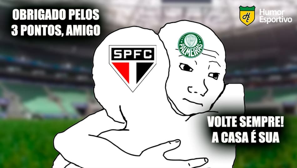 Veja os melhores memes da vitória do São Paulo sobre o Palmeiras