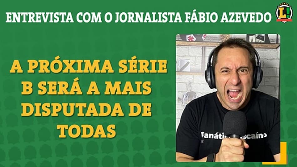 Do Vasco ao viral: confira entrevista exclusiva em vídeo com Fabio Azevedo, o ‘Fanático Vascaíno’