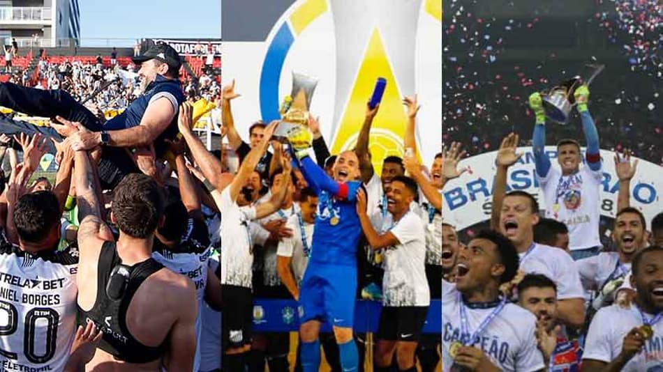 Botafogo com a taça! Confira todos os campeões da Série B na era dos pontos corridos
