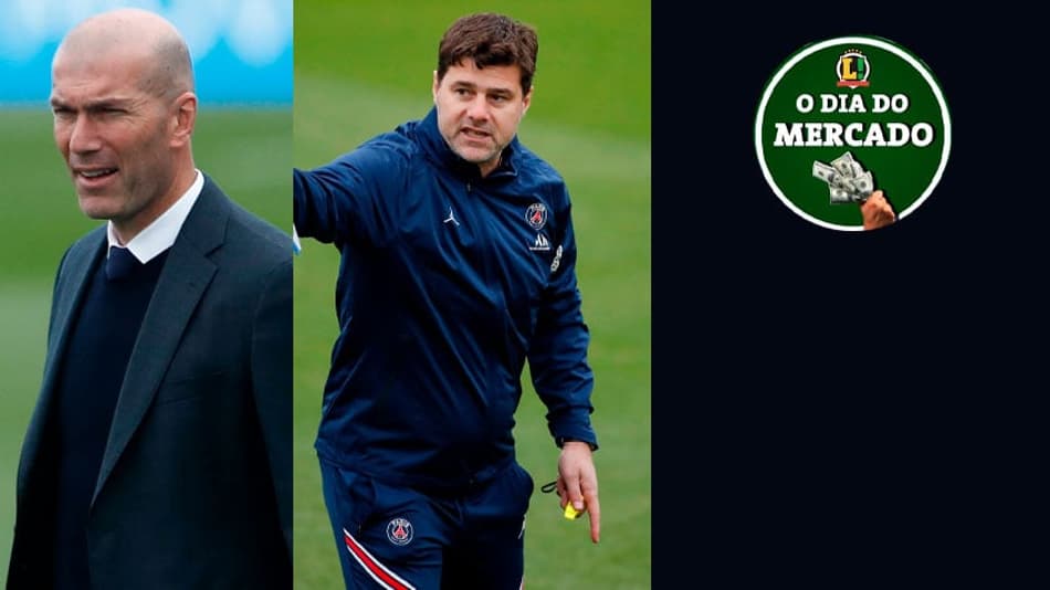 Zidane conversa com o PSG, United mira chegada de Pochettino, Aguero segue com futuro indefinido… O Dia do Mercado!
