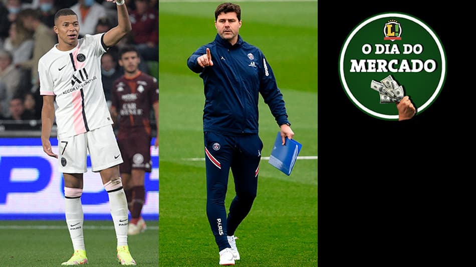Jornalista crava futuro de Mbappé, Pochettino segue interessado em comandar o United, City deseja renovar com Sterling… O Dia do Mercado!