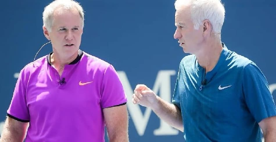 Irmãos McEnroe jogarão partida na Antártida
