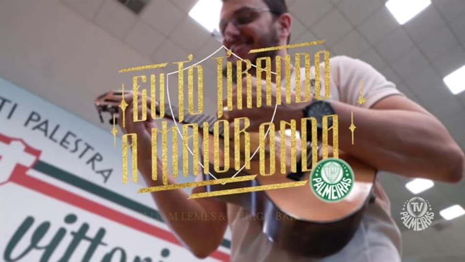 Palmeiras lança clipe do tricampeonato da Libertadores: ‘Eu tô tirando a maior onda’; assista!