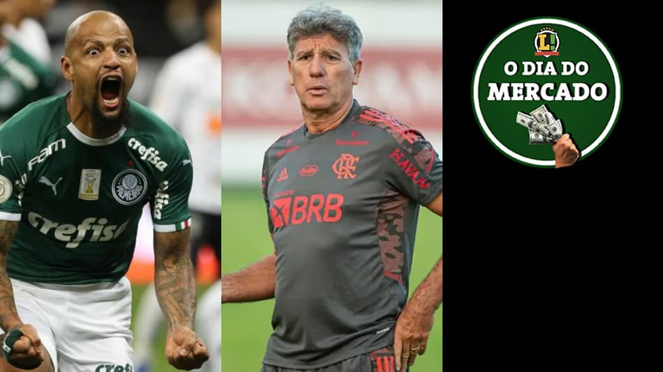 Felipe Melo com futuro incerto no Palmeiras, Renato balança no Flamengo, Valdívia acerta com clube mexicano… O fim de semana do Mercado!
