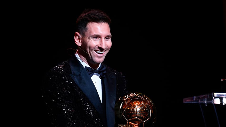 VÍDEO: Veja o momento em que Messi vence a Bola de Ouro 2021