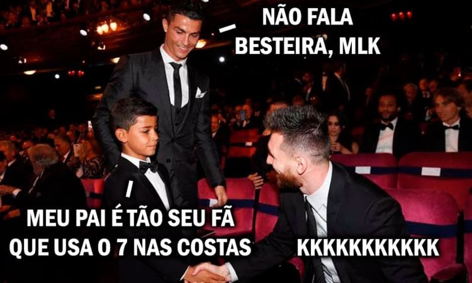 Conquista da sétima Bola de Ouro de Messi faz Cristiano Ronaldo sofrer com memes; veja