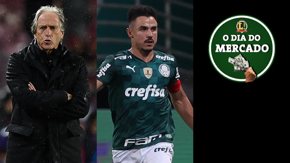 Agente de Jorge Jesus se reunirá com o Flamengo, atacante do Palmeiras entra no radar do Santos, Ferrán Torres se aproxima do Barça… O Dia do Mercado!