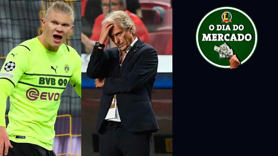 Agente diz que Haaland já tem futuro definido, Jorge Jesus comenta interesse do Flamengo, Richarlison na mira do Arsenal… O Dia do Mercado!