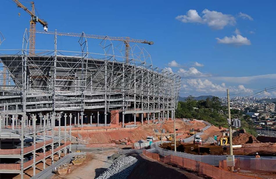 Veja novas imagens da Arena MRV