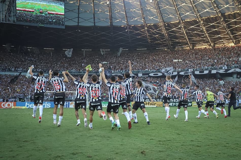 Com mais de 88% de aproveitamento e uma derrota, Atlético-MG abre finais da Copa do Brasil no Mineirão