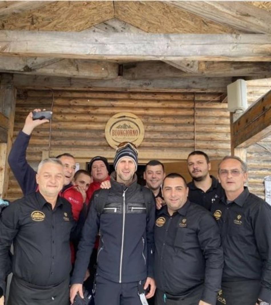Djokovic curte as montanhas na Sérvia