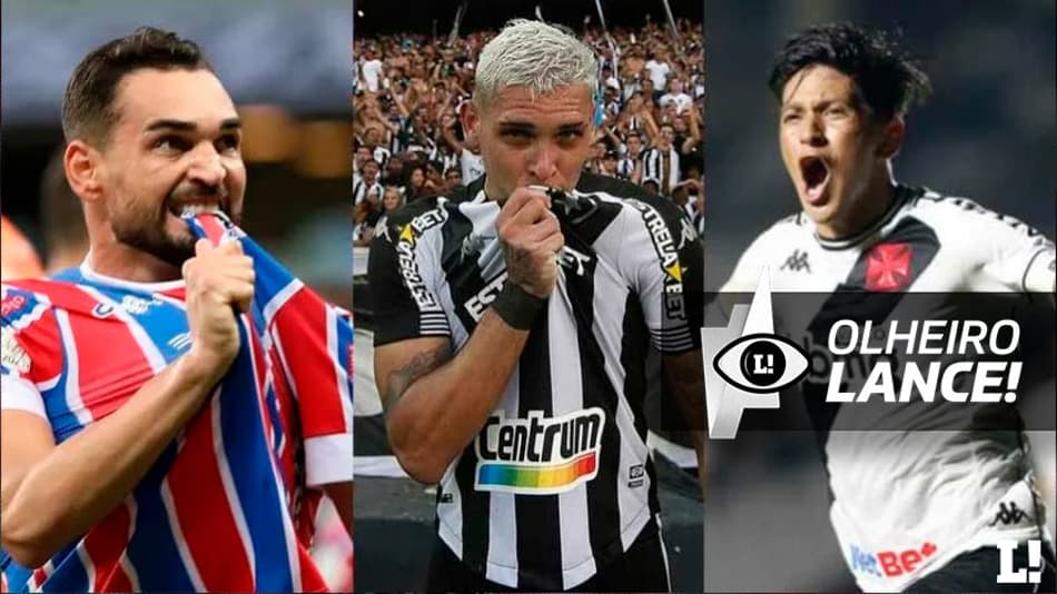 Olheiro LANCE!: Listamos 10 artilheiros da temporada que estão ficando sem contrato