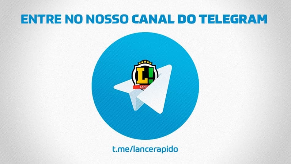 Receba as principais notícias do esporte em tempo real com o novo canal do LANCE! no Telegram