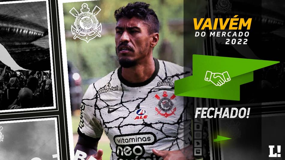 Ele voltou! Corinthians anuncia a contratação de Paulinho até 2023