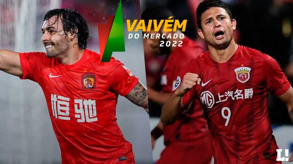 Artilheiros que brilharam na China recentemente podem se reencontrar no Brasil em 2022
