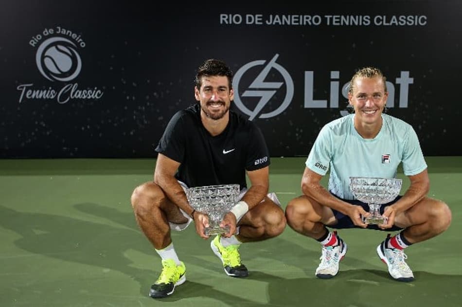 Orlando Luz e Matos fecham ano com título nas duplas no Rio de Janeiro