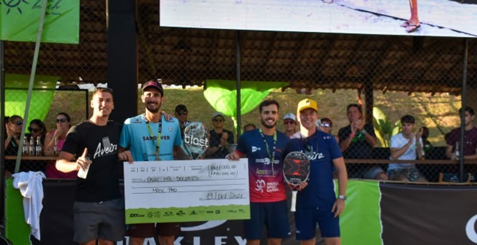 Dupla com Nº 1 do mundo conquista o título do Follow the Beach São Paulo em Campinas