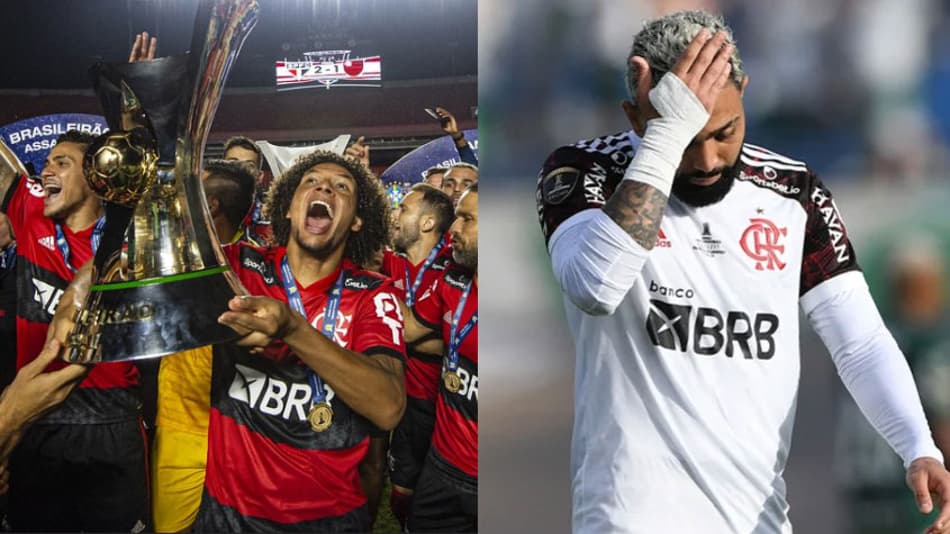 Retrospectiva 2021: relembre o ano do Flamengo em 12 fotos