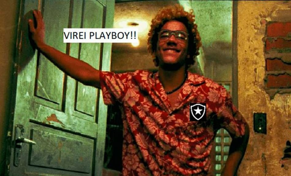 Virou playboy? Próximo de investimento multimilionário, Botafogo protagoniza memes na web