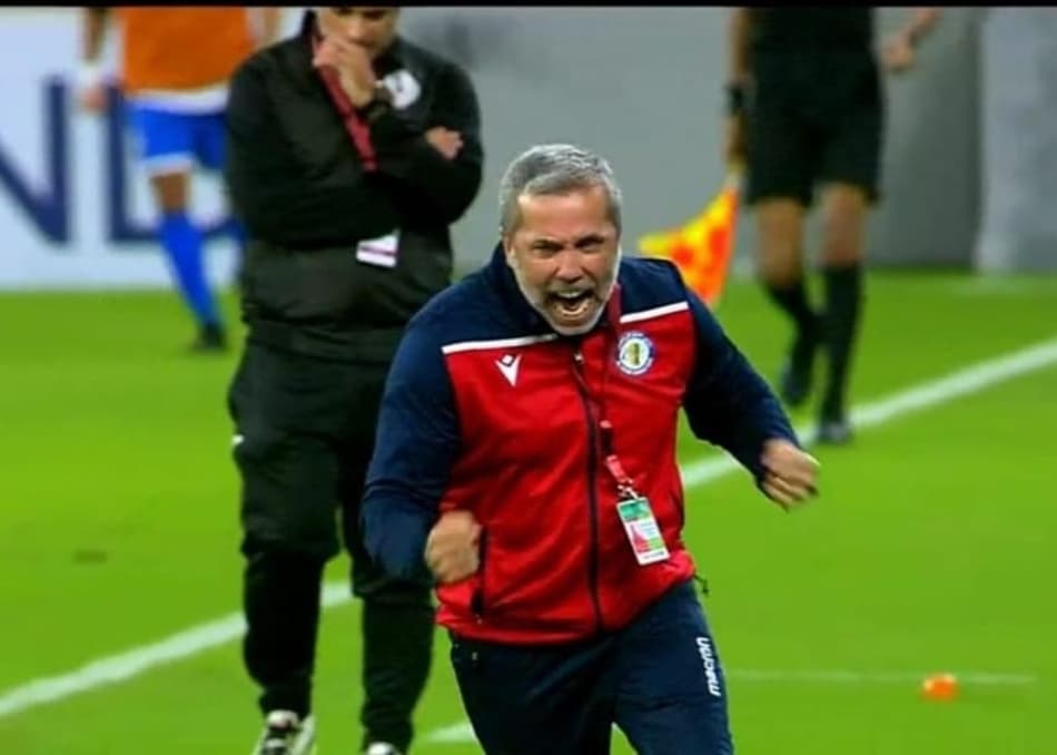 André Lima comemora vitória do Al Khor sobre equipe de Javi Martínez no Qatar