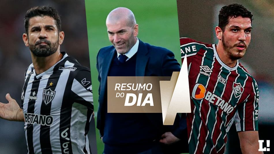 Diego Costa e Atlético acertam rescisão, PSG quer Zidane, Fluminense recusa proposta por Nino… O dia do Mercado!