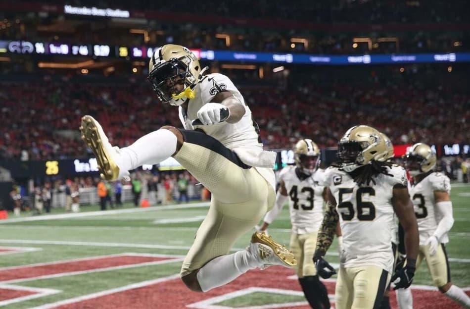 New Orleans Saints domina o Atlanta Falcons e vence fora de casa