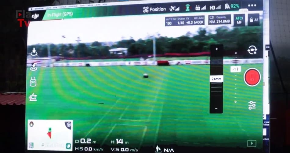 VÍDEO: telão solicitado por Paulo Sousa é instalado no Ninho do Urubu