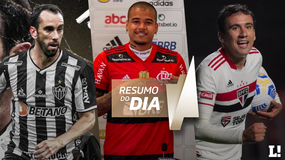 Atlético anuncia Godín, Flamengo perde atacante, Pablo longe do Santos… O resumo do dia do Mercado!