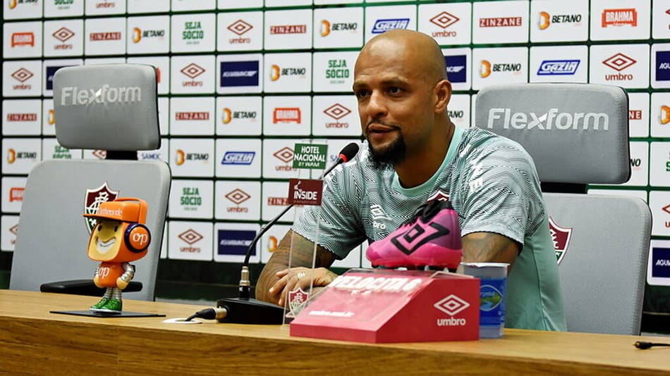 Felipe Melo rebate críticas em chegada ao Fluminense: ‘Quem torce contra vai chorar no final do ano’