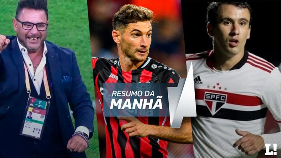 Atlético-MG de técnico novo, atacante argentino perto do Palmeiras, futuro incerto de Pablo… A manhã do Mercado!