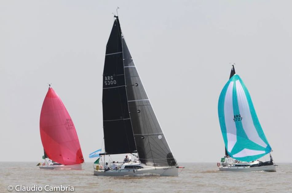 Com reforço de velejadores olímpicos, barco brasileiro fica em terceiro no Circuito Rolex Atlântico Sul