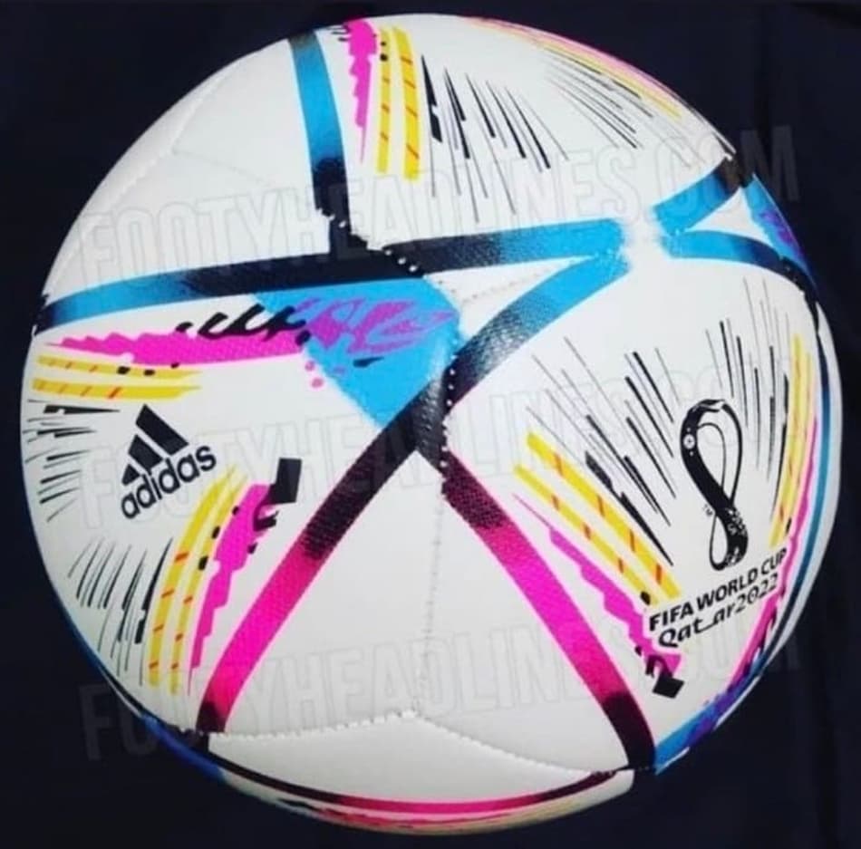 Supostas imagens da bola da Copa do Mundo 2022 são divulgadas